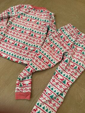 Christmas Reindeer & Tree Kids Pajamas